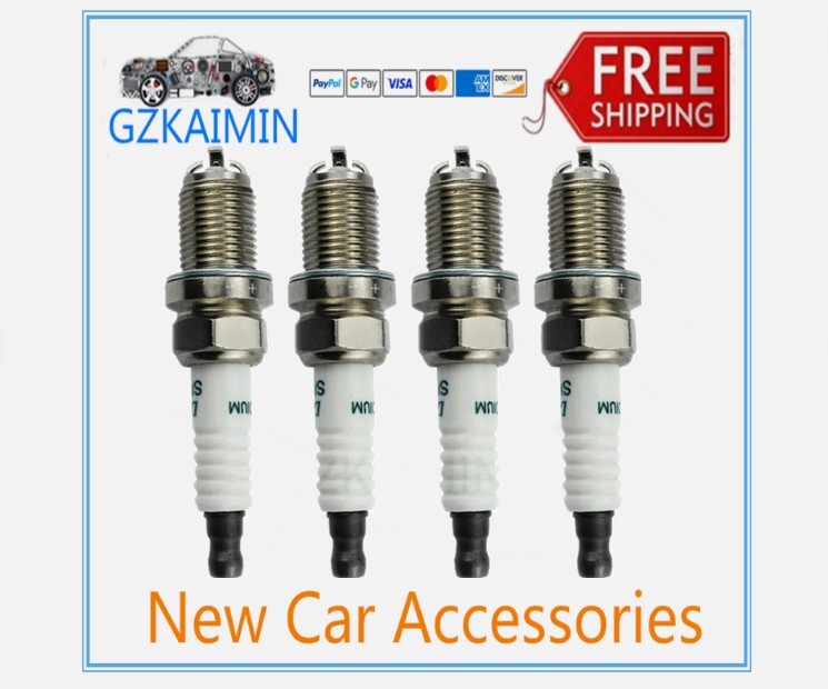 4-pack Equipment Manufacturer  Spark Plugs 90919-01230 for Toyota Avensis 97-08 RAV4 Verossa SK20BR11