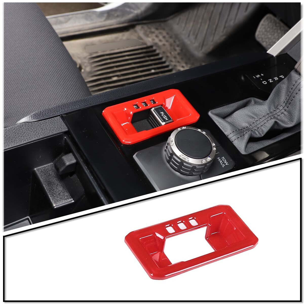 Silver Steel Front Bumper Air Intake Trim for Hummer H3 2005-2009 (USA)