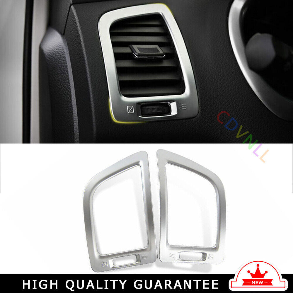 LR AC Air Outlet Vent Cover Trim for Nissan Altima Teana 2013-18 Matte Silver