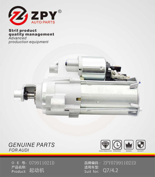 ZPY for AUDI for BENTLEY for PORSCHE New Starter Motor 079911021D