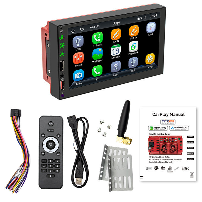 Car For Carplay Android Auto Radio 7 Autoradio Multimedia Player Audio Stereo