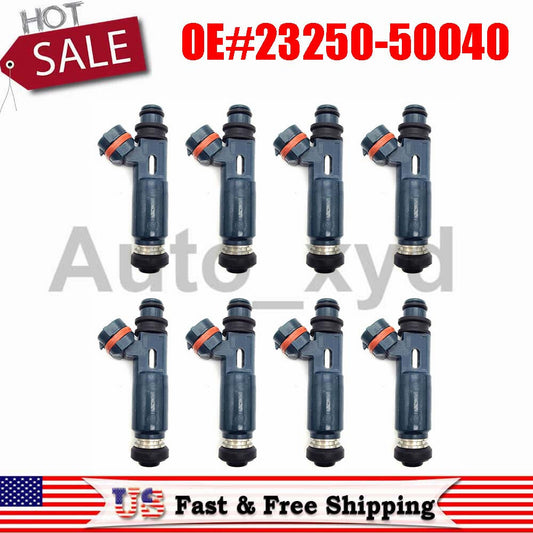 8-piece fuel connector nozzle 2000 01 02 03 04 for Toyota Tenderloin 4.7L V8 23250-50040