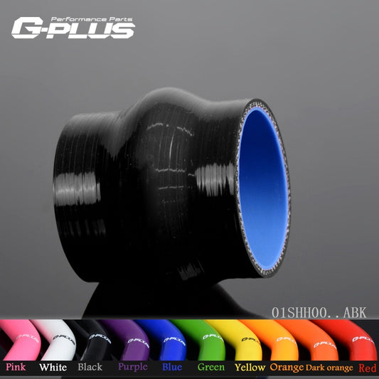 Black for 1 1/2 inch Hump straight silicone hose intercooler 38 mm coupler tube