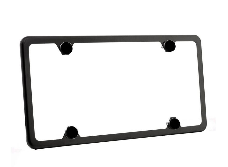 2-Piece Bonnet Trunk Boot Badge Sticker Logo for Cadillac Car Cover - Black