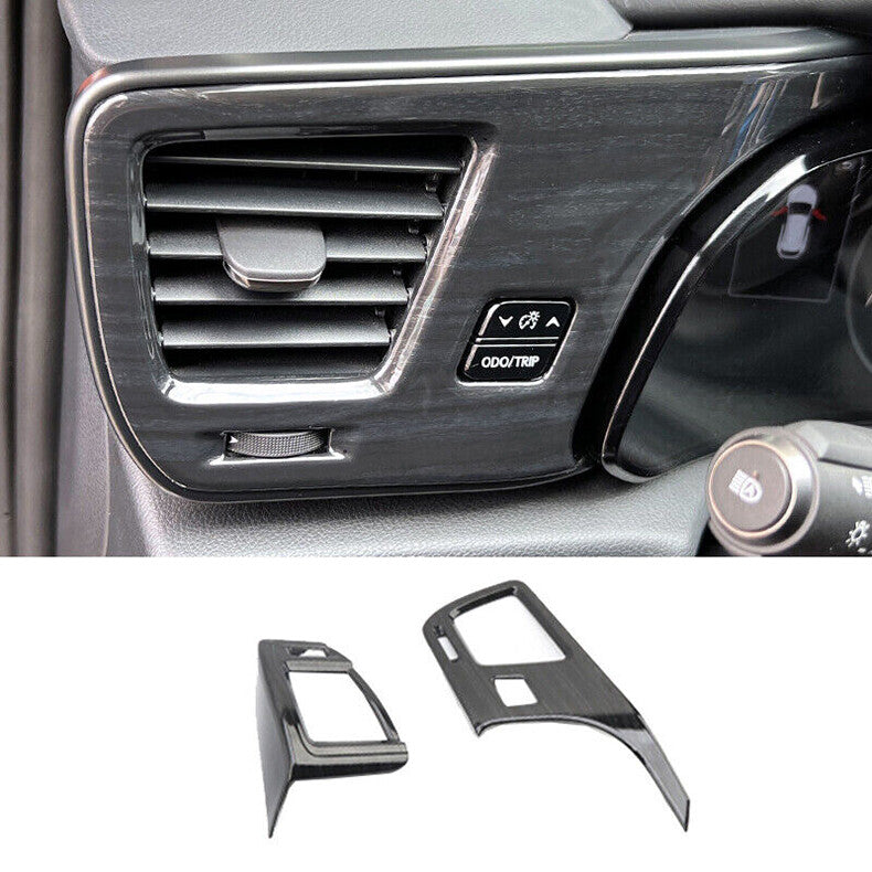 for Lexus NX250 350h 450h 2022-23 Black Wood LR Side Air Outlet Vent Cover Trim