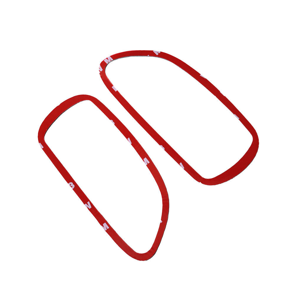 Red Carbon Fiber Front Door Handle Cover Trim for Lexus IS250 300 350 2006-2012