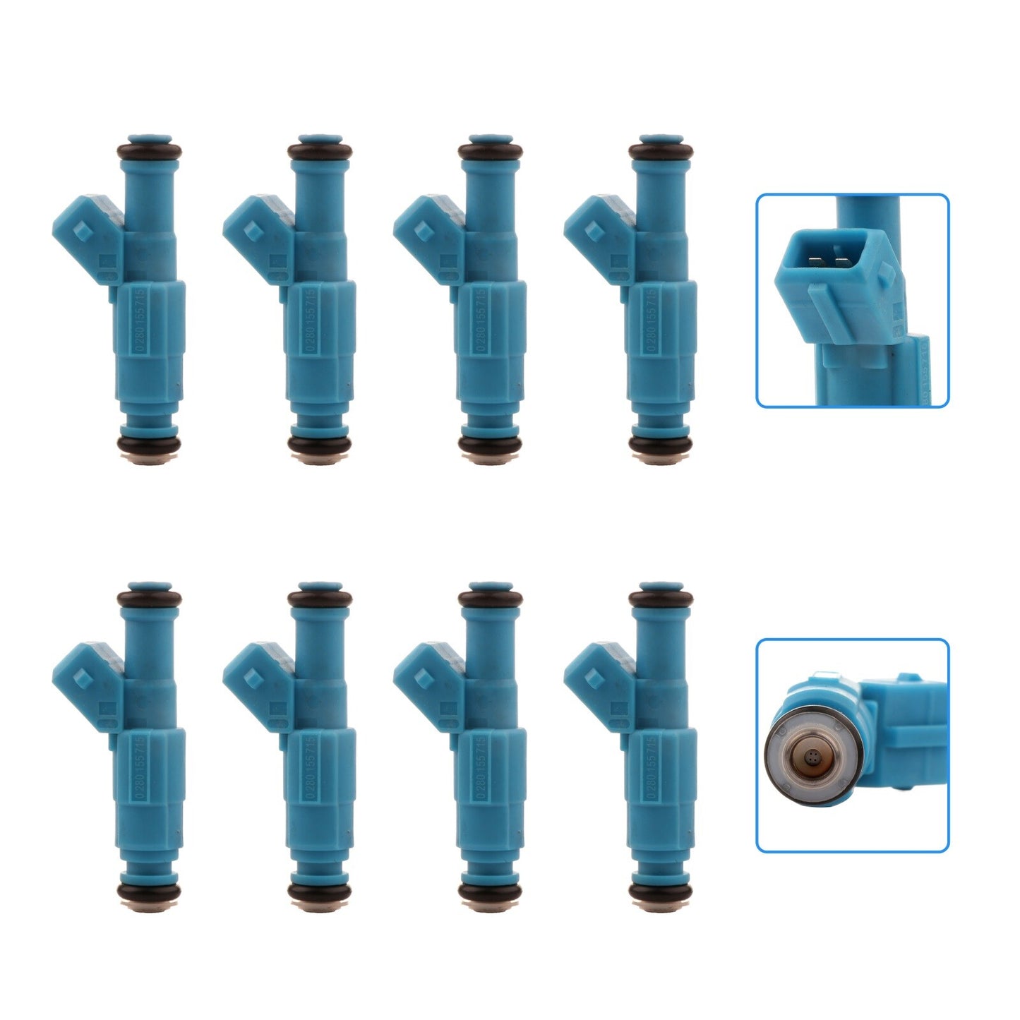 8-pack fuel injectors for Chevrolet Camaro and for Ford for Mustang Excursion for Pontiac 0280155715