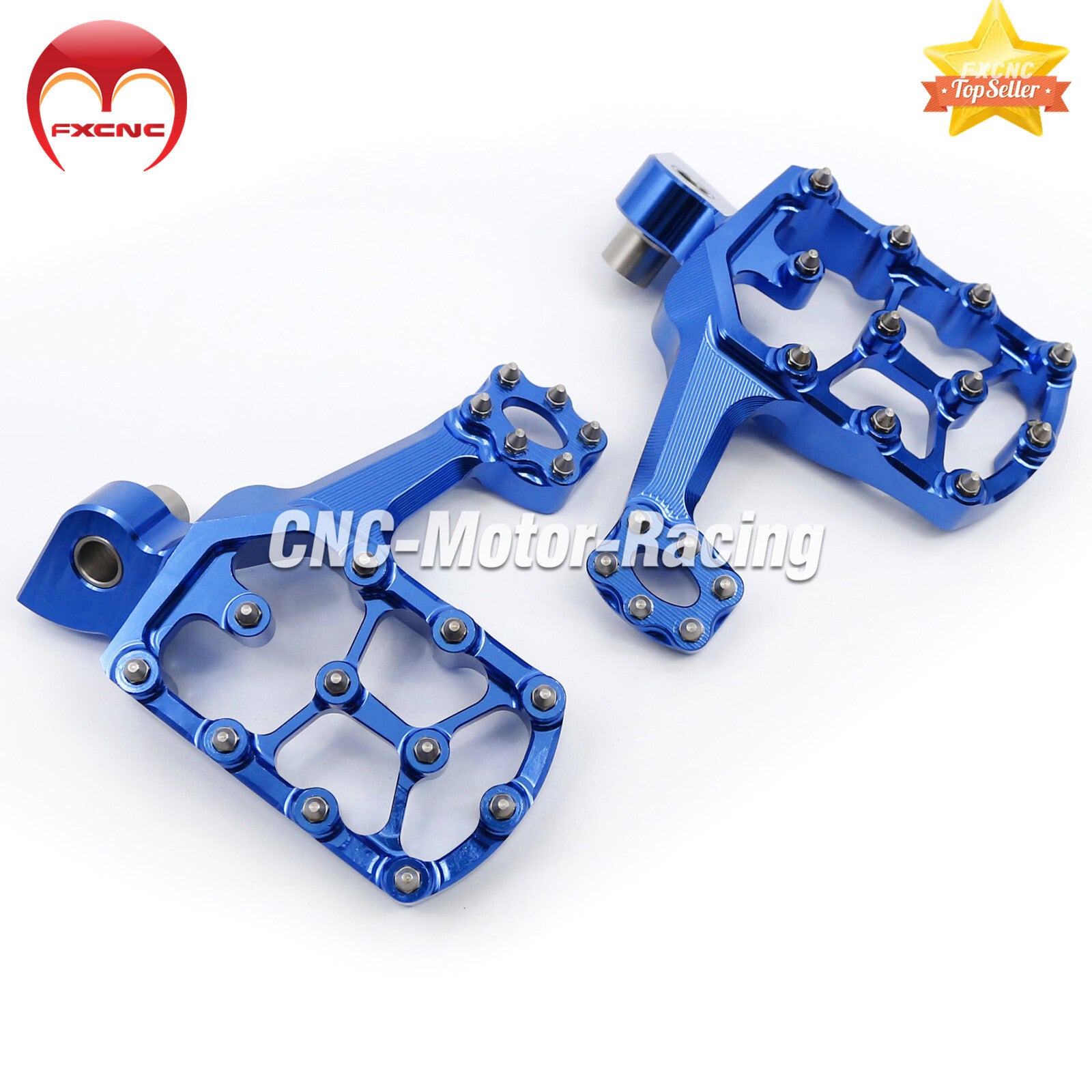 CNC Extended Footrest Pins for Yamaha WR426F 2001-2002 and WR450F 2001-2017