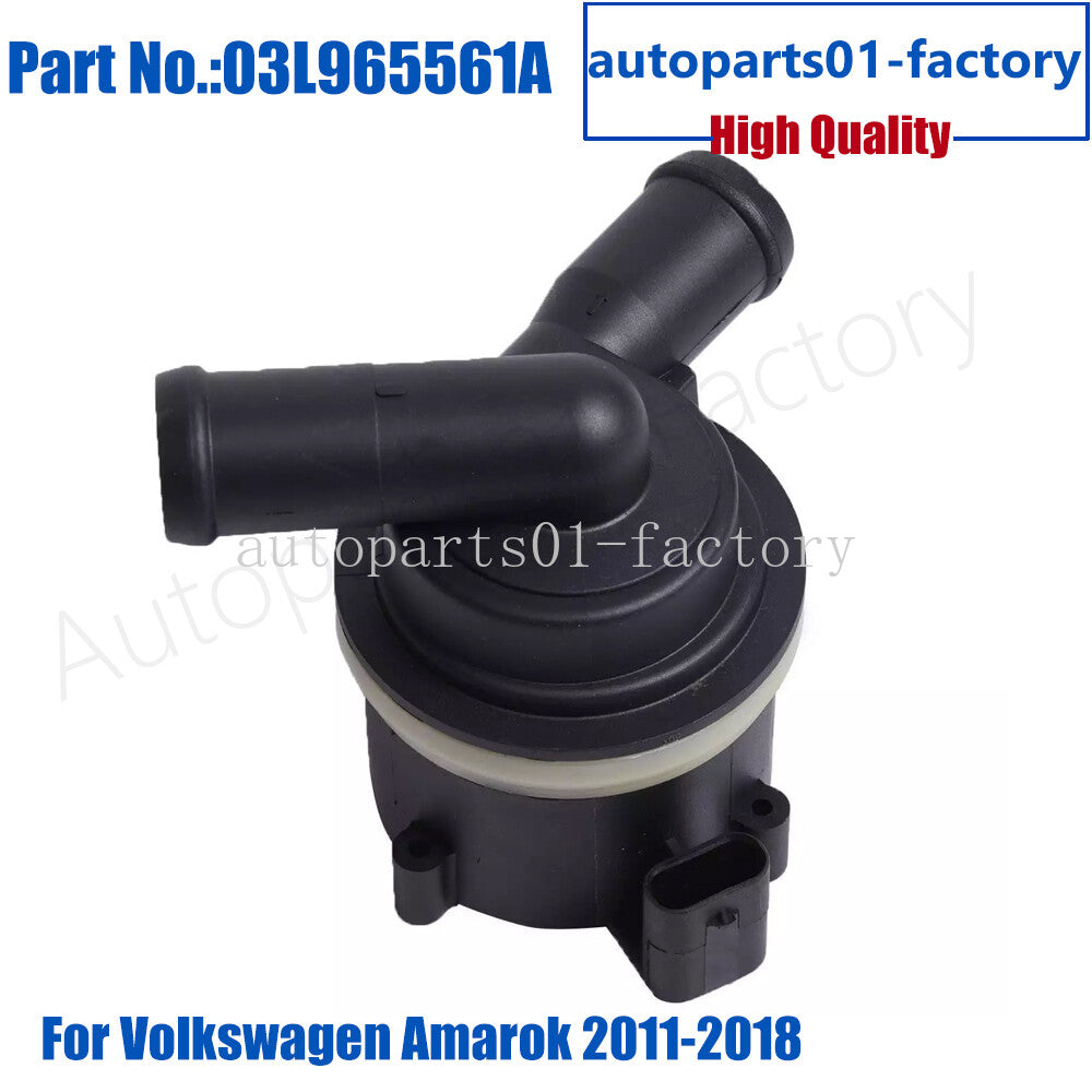 03L965561A Engine Auxiliary Coolant Water Pump for Volkswagen Amarok 2011-2018