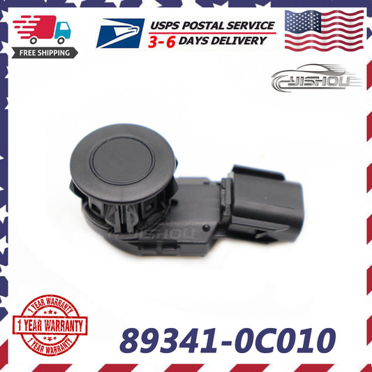 89341-0C010 Bumper Parking Sensor for Toyota Tacoma Tundra RAV4 2014-18 Black