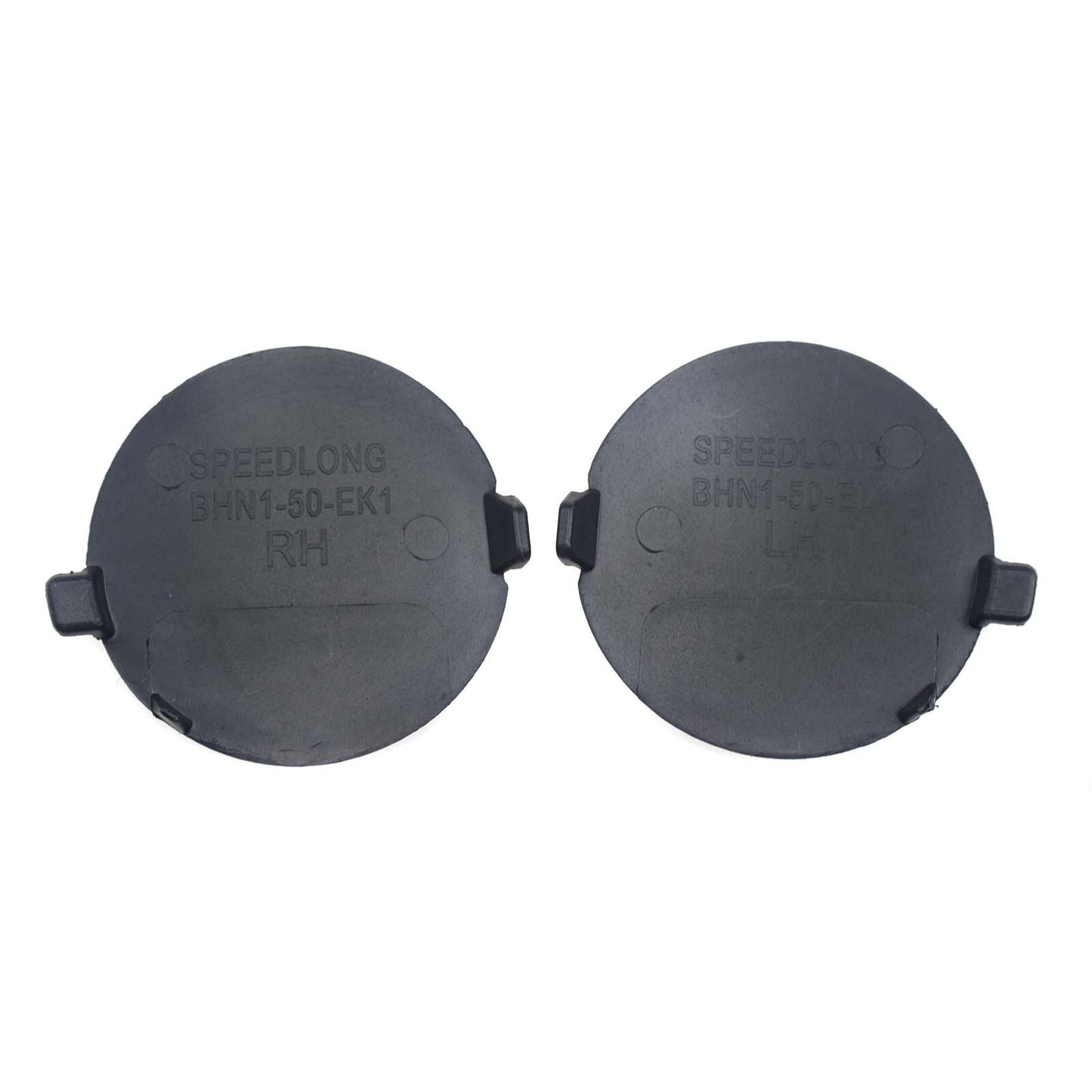 2PCS Left  Right Side Rear Bumper Hook Tow Eye Cap for Mazda 3 Axela 2014-2018