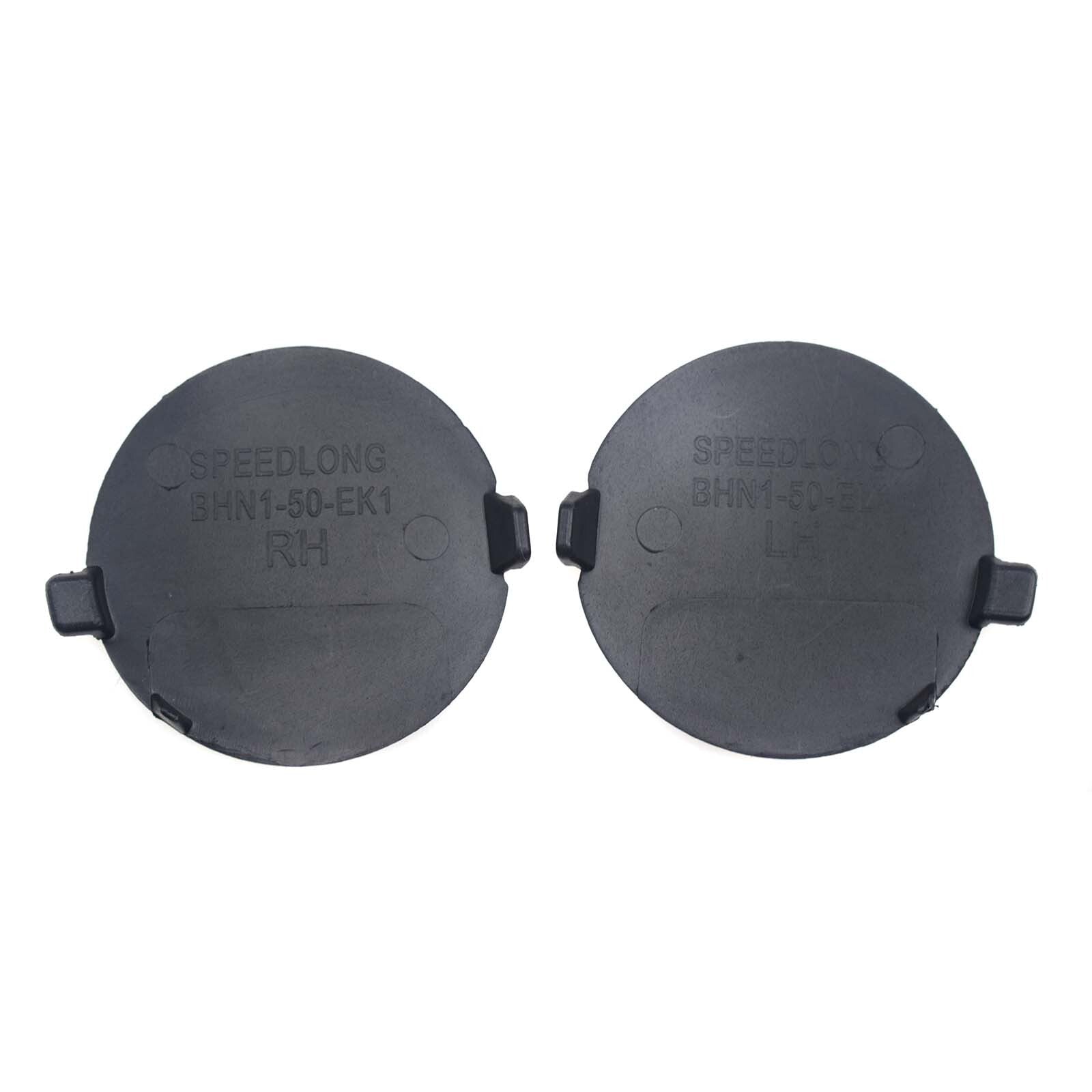 2PCS Left  Right Side Rear Bumper Hook Tow Eye Cap for Mazda 3 Axela 2014-2018