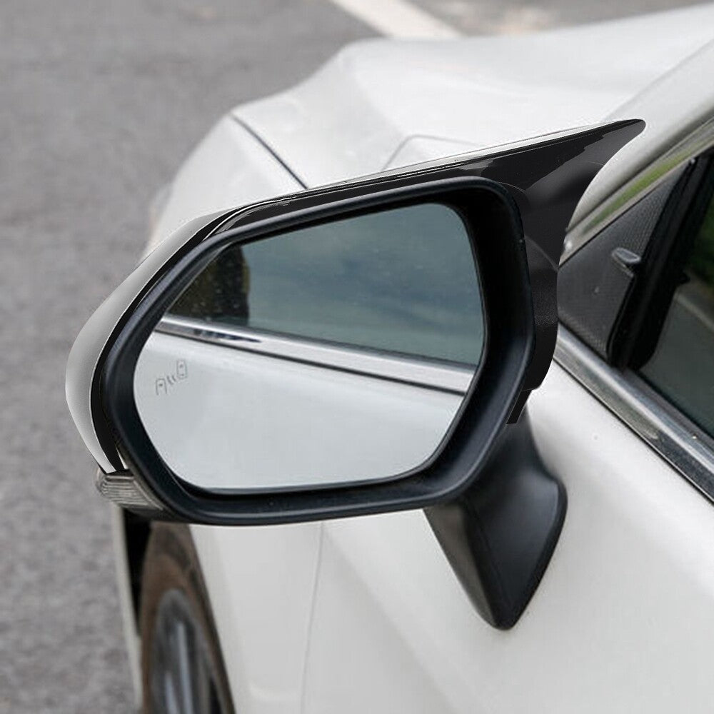 Car Ox Horn Side Rearview Mirror Cover Mirror Protector for Toyota for Camry 18-23