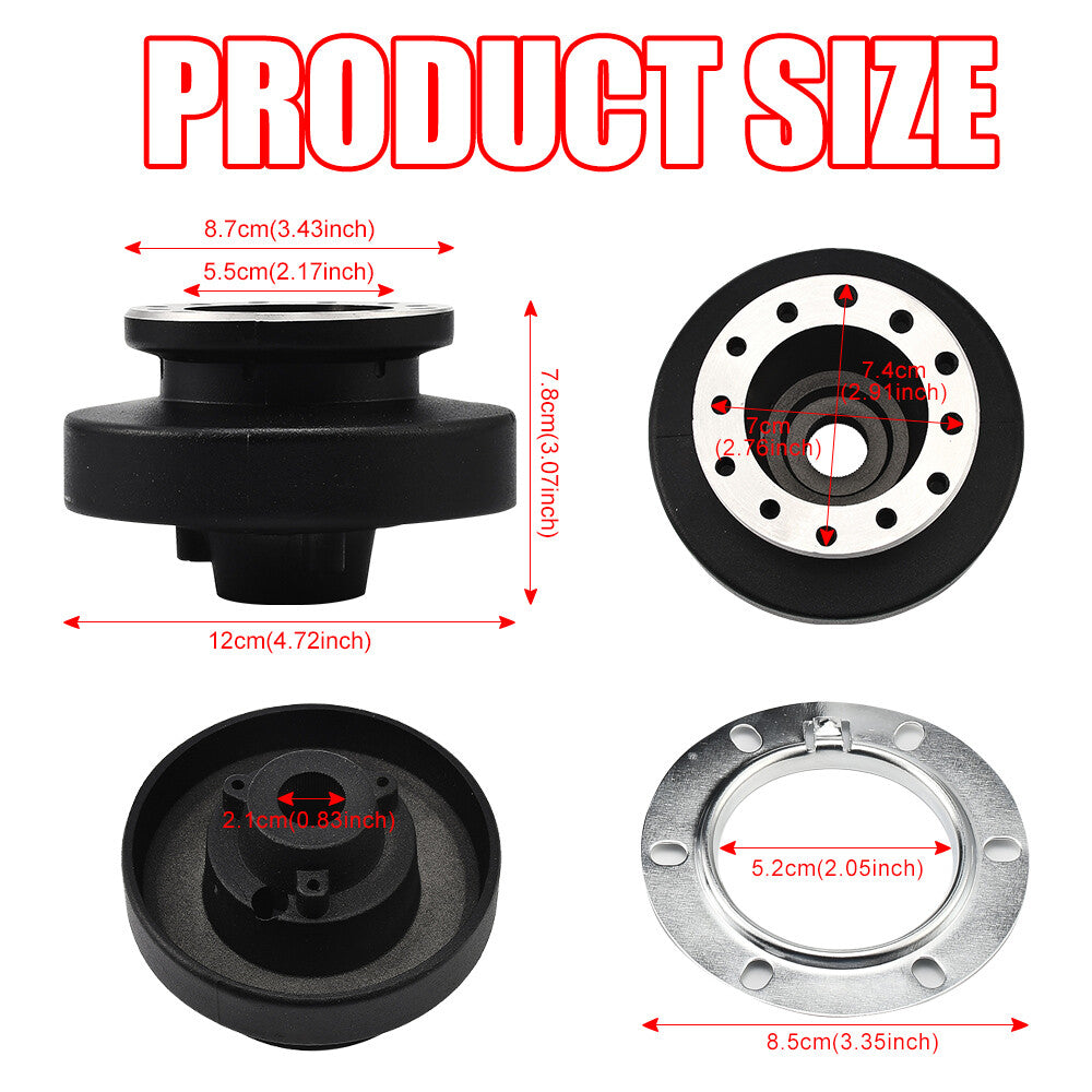 Steering Wheel Hub Adapter, Aluminum Boss Kit for BMW E36 m3,Z3/M3,318i,325,328