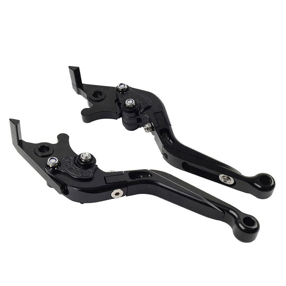 CNC Folding Extendable Brake Clutch Levers for BMW G310R/G310GS 2017-2021 Black