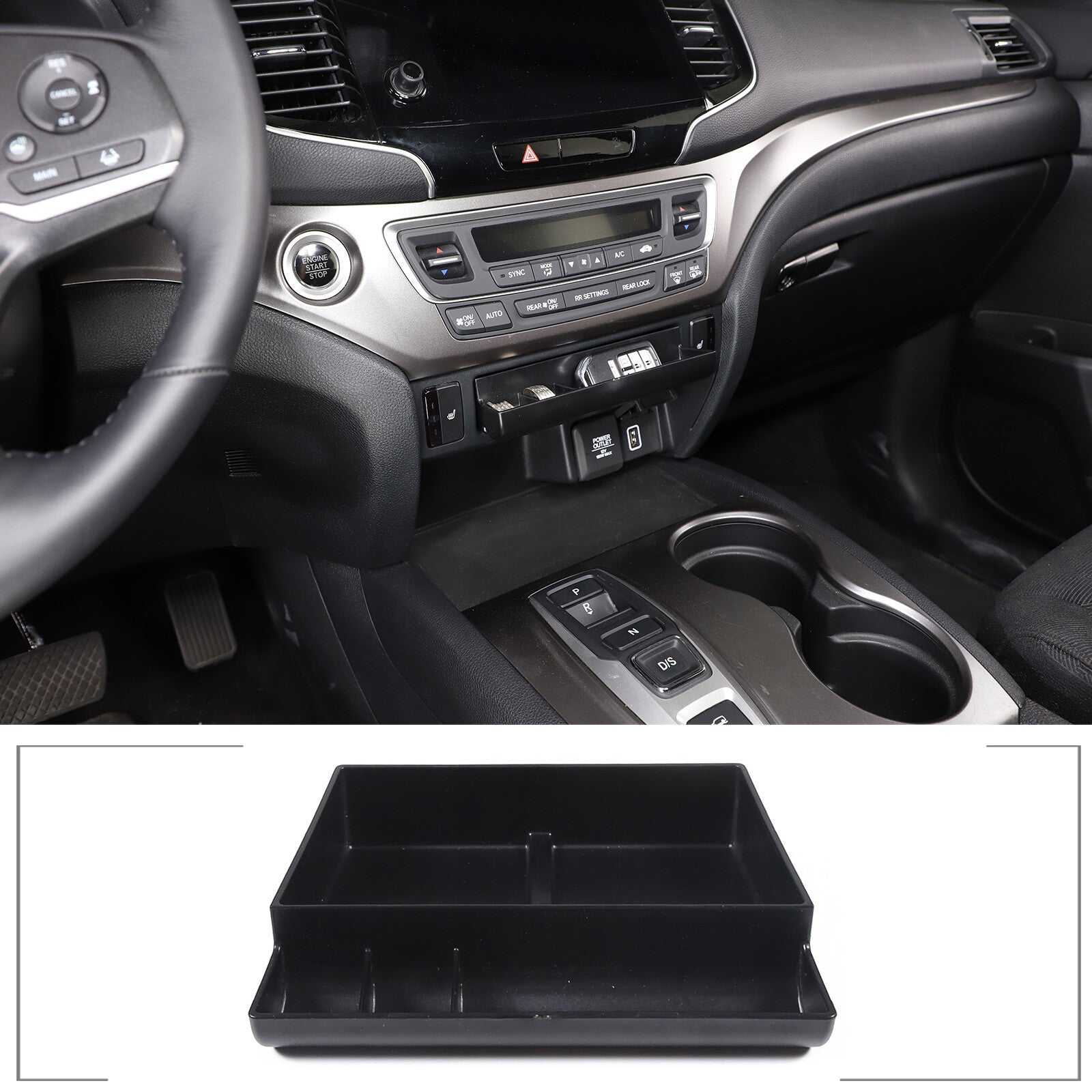 Carbon fiber ABS for seat heating switch trim frame for Toyota 86/Sub@ru BRZ 2022+