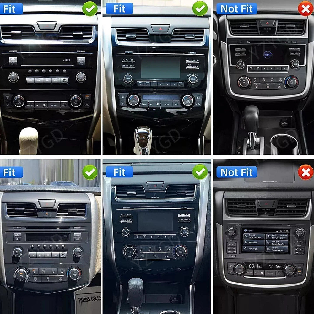 for Nissan for Altima 2013-2018 CarPlay Car Stereo Radio Android GPS 2+32GB Screen