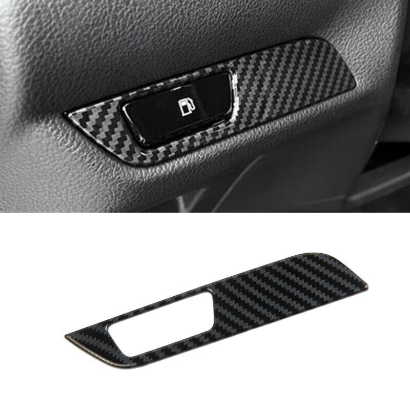 Carbon Fiber Headlight Switch Button Cover Trim for Lexus NX250 350 450h 2022-24