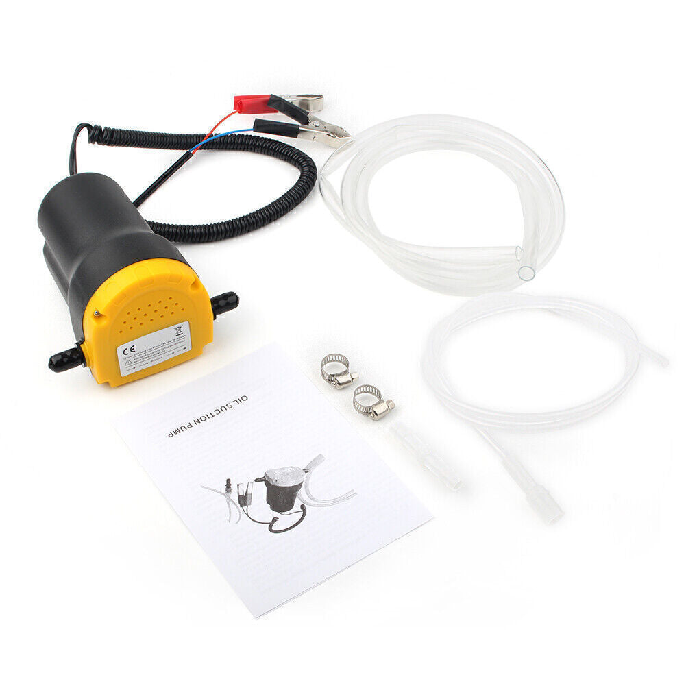 Oil pump 12V Diesel Fluid Extractor Scavenge Exchange Transfer Pump electric
