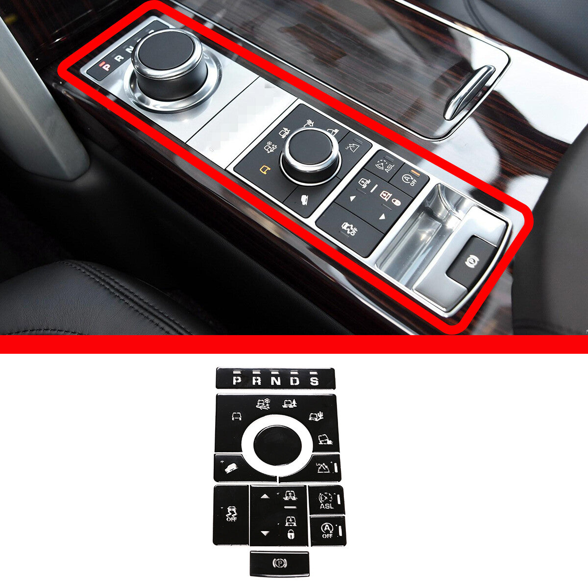 MATTE Black ABS Valve Cover Cover Decorative Sticker for Toyota Tacom @ 2005-15
