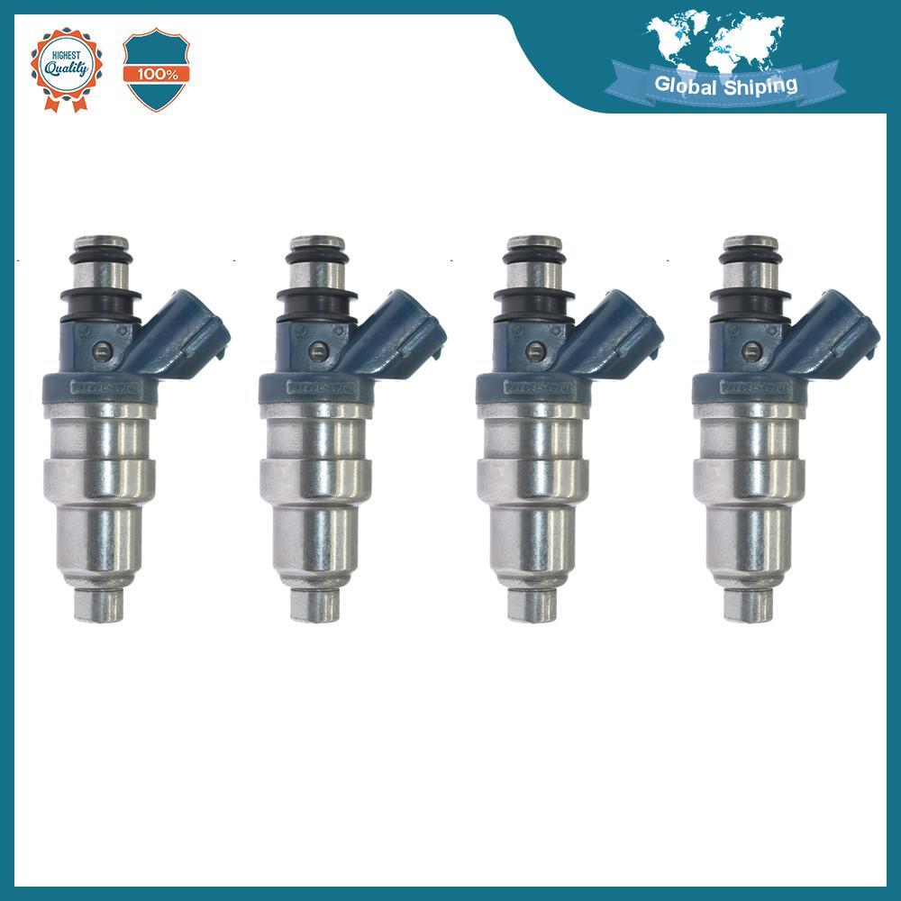 4-pack of fuel injectors 23250-15010 suitable for 1991-1994 for Toyota Tercel 1.5L Corona-equipped engines.