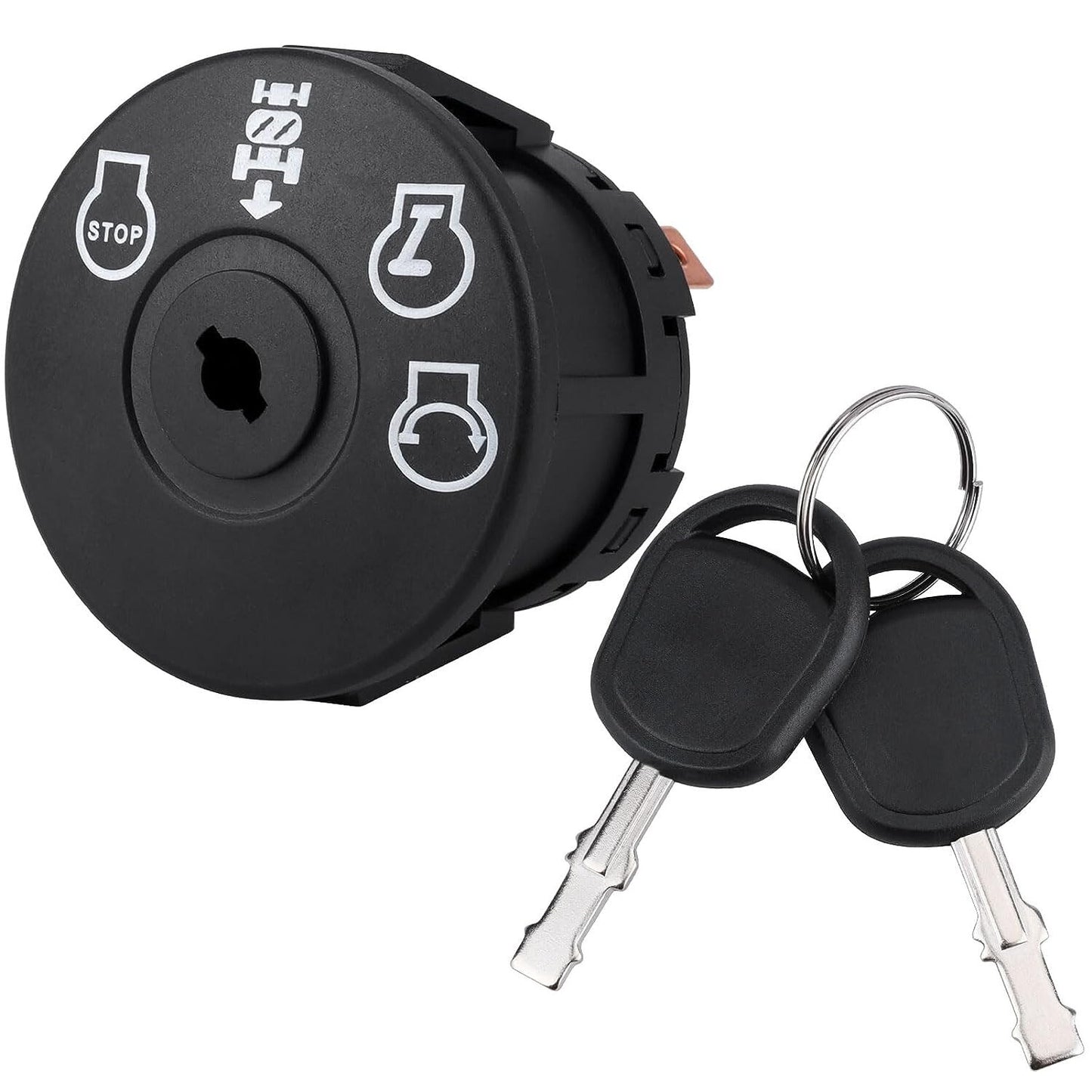Lawn Mower Ignition Starter Switch with Keys Compatible with AYP, Husqvarna