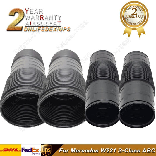 for Mercedes W221 S-Class ABC Rear Front Shock Cover Rubber Dust Boots ABC Strut