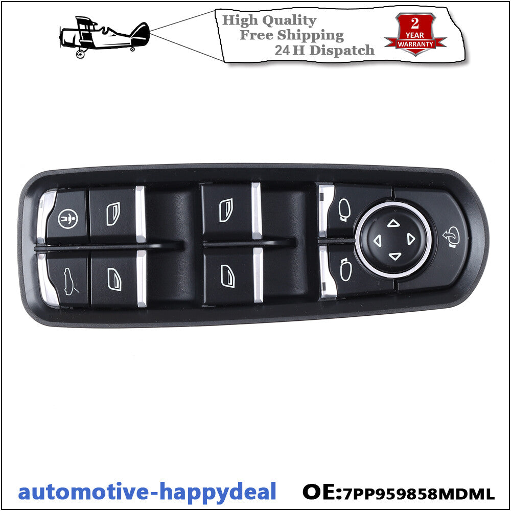 for Porsche for Panamera for Cayenne Macan Cayman Drivers Electric Master Window Switch