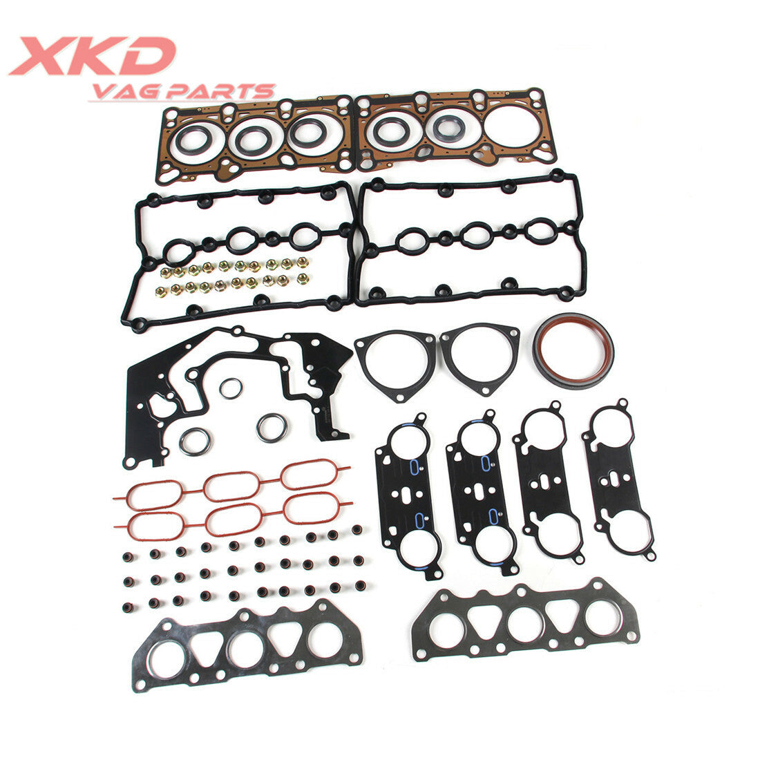 V6 3.0L engine front gasket rebuild kit suitable for Audi A4 A6 ASN BBJ 06C103383H