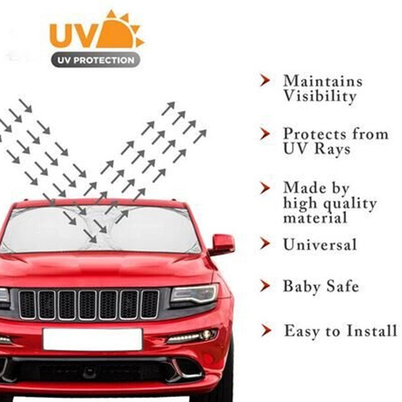 Sun Visor Shade Cover Windshield Sunshade Sun UV Block Protector Car Accessories
