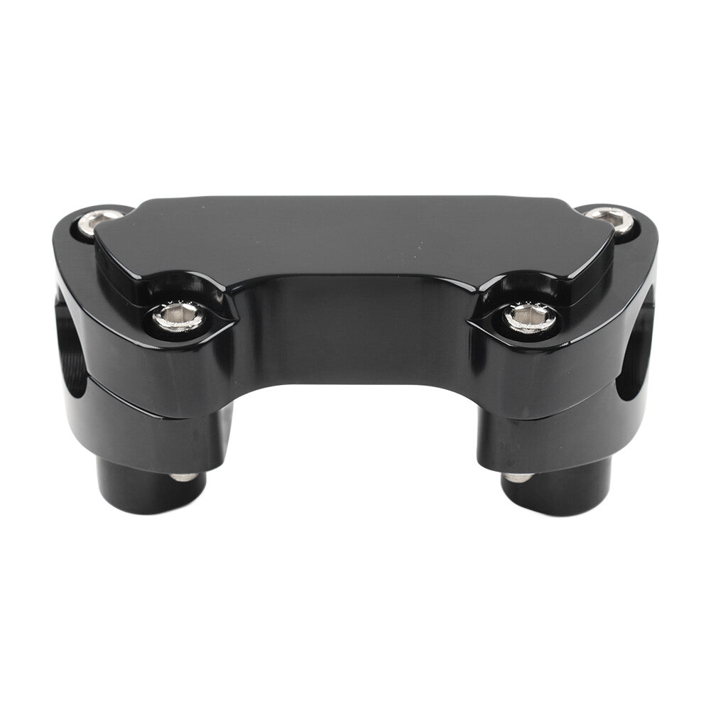 2 Handlebar Riser  Top Clamp for Harley Dyna Softail Sportster Street bob