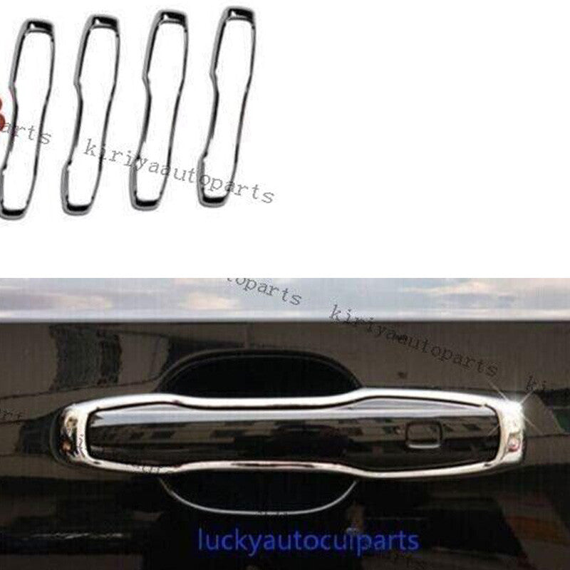 Car for Volvo XC90 2016-2023 ABS Chrome Outside Door Handle Cover Trim 4PC