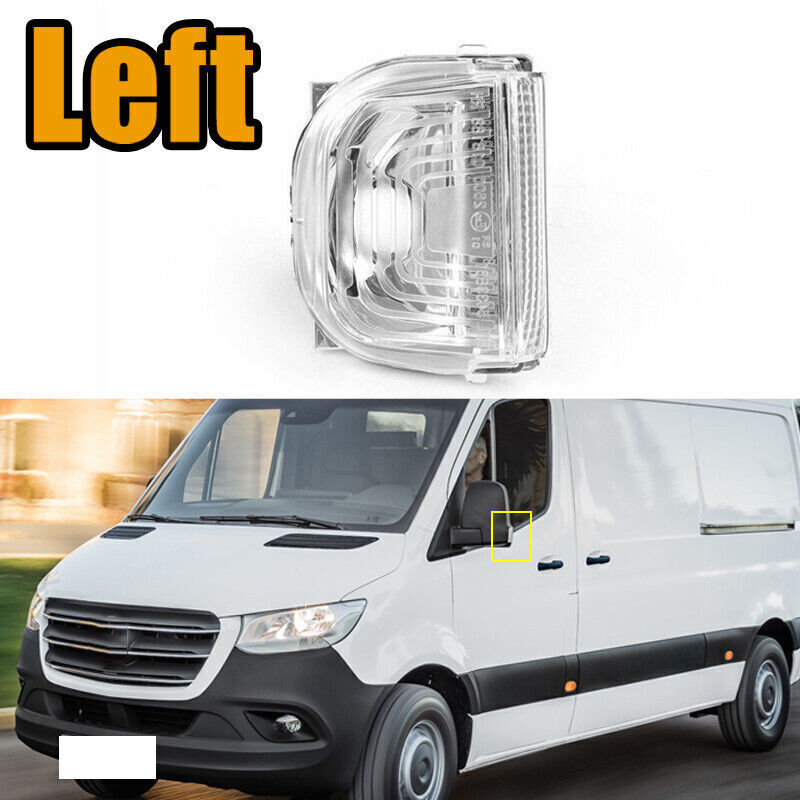 Left Side Rearview Mirror Light Turn Signal Lamp for Mercedes Sprinter 2019-2020