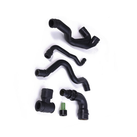 6Pcs Engine Crankcase Breather Hose Kit Fit for VW for Golf MK4 MKIV 1.8T