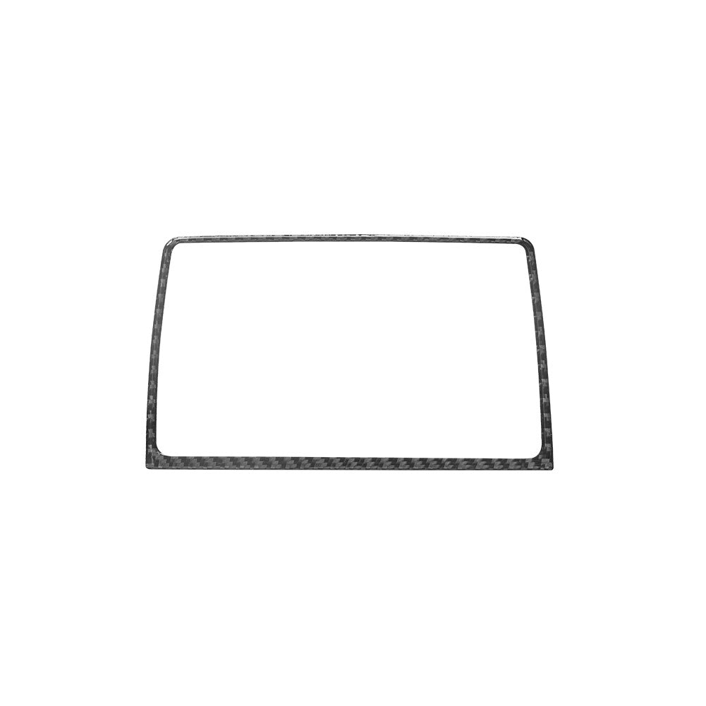 Carbon Fiber Central LCD Outer Frame Trim Cover for Hyundai for Veloster JS 2019-22