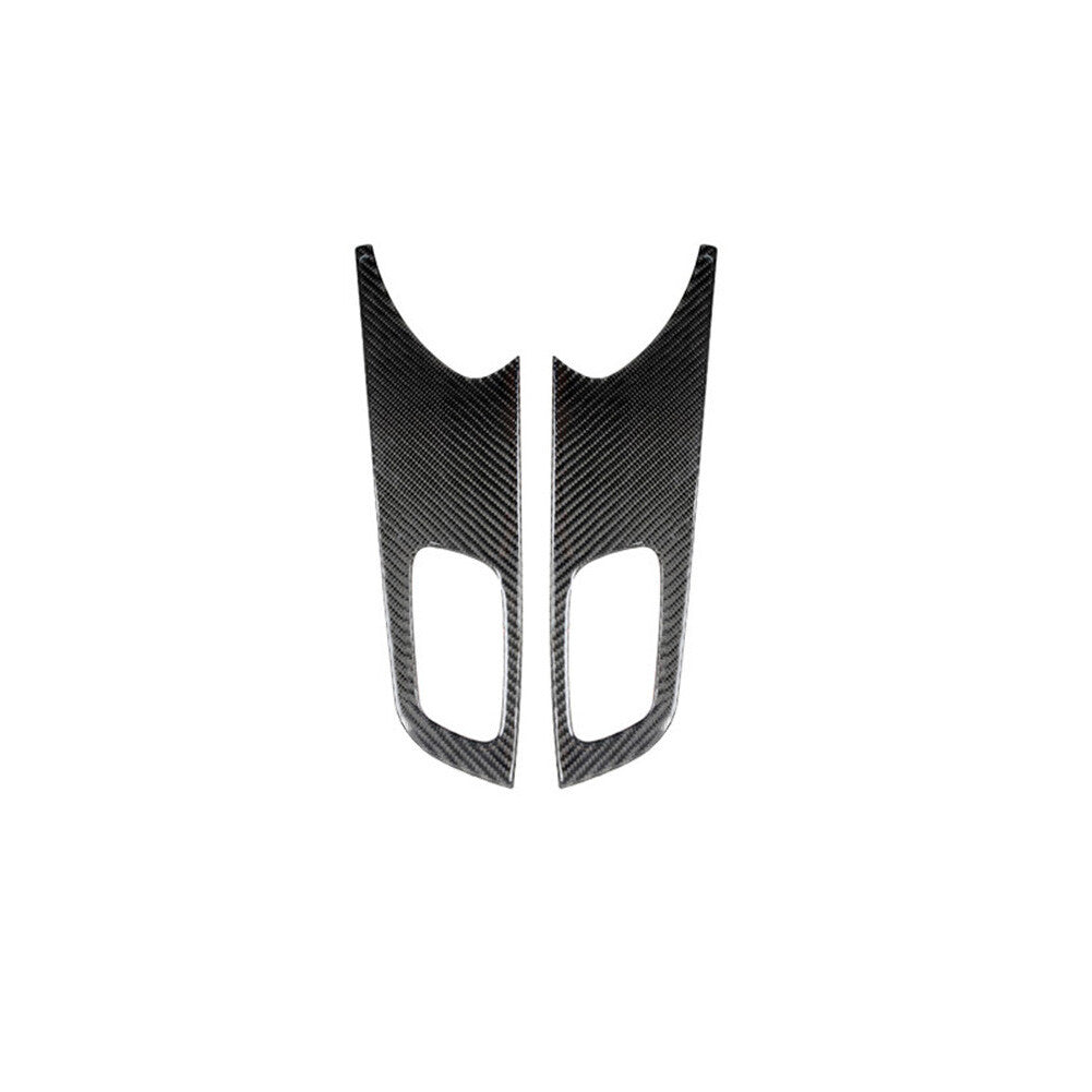 4Pcs Carbon Fiber Side Door Handle Cover Trim for Honda CRV CR-V 2012-2014