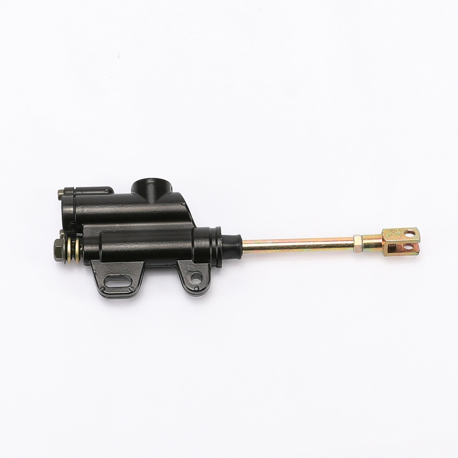 The go-kart rear brake master cylinder is suitable for 50cc, 70cc, 90cc, 110cc, and 125cc Dirt bicycles and all-terrain vehicles.