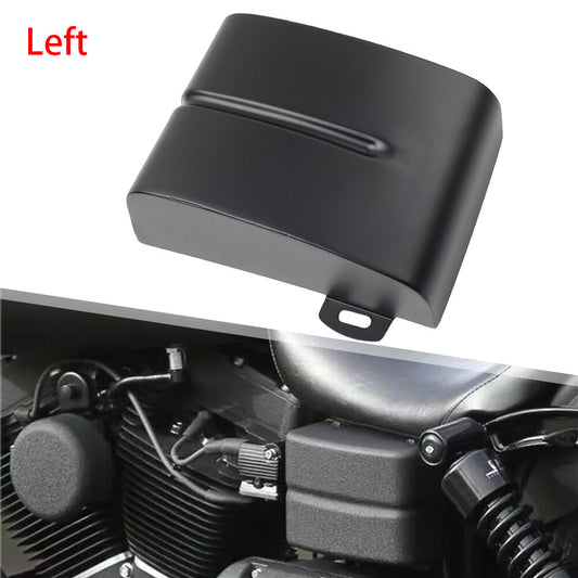 Left Side Battery Cover Metal FIT for Harley Dyna Street Bob FXDB Super Wide Glide