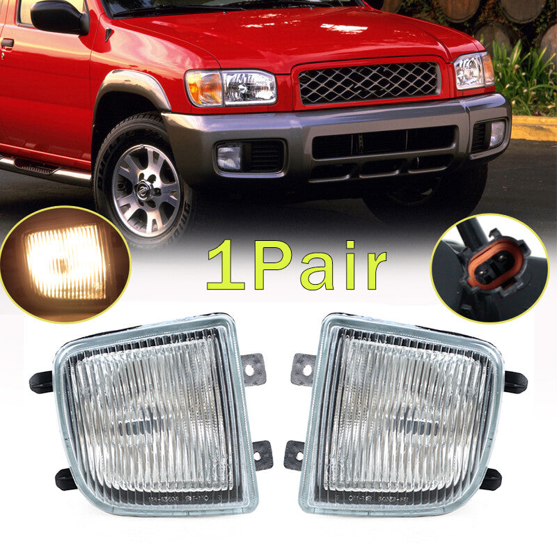 Pair Front bumper Fog Lamp Driving Lamp for Nissan Pathfinder 1999-2004