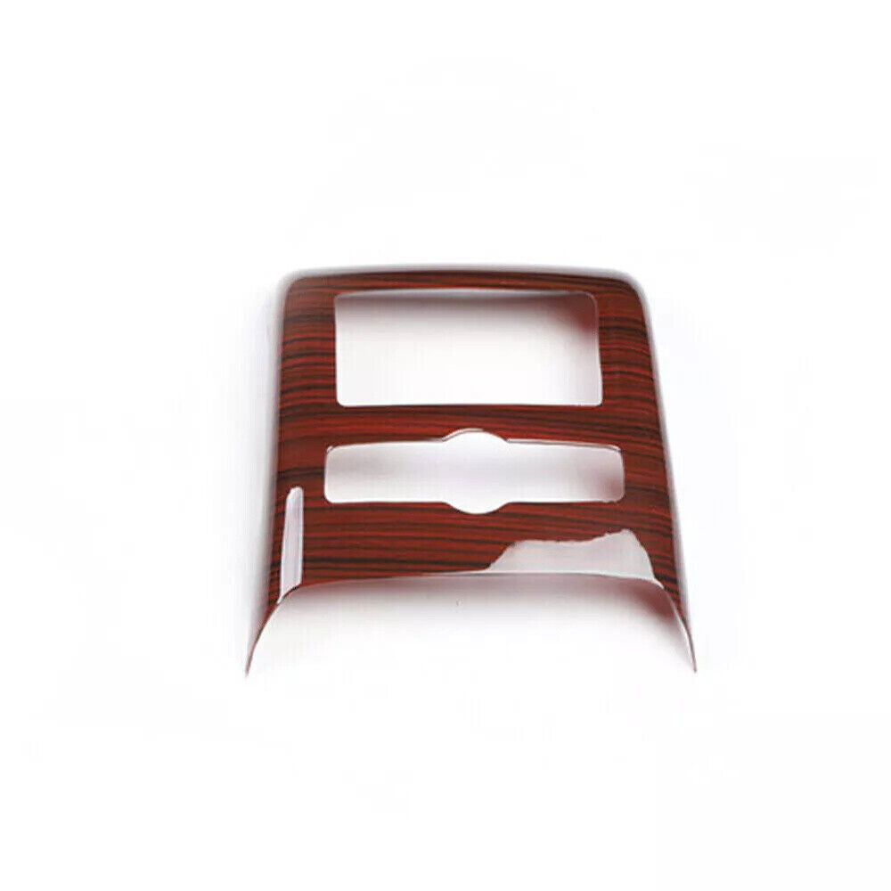 for Audi A6 2008-2011 Peach Wood Grain Inner Rear Air Outlet Vent Cover Decor 1P