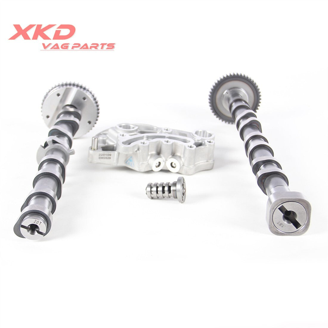 2.0T Intake and Exhaust Camshafts with Valves Kit for Volkswagen for Golf , for Jetta , CAW, CCTA, CCZ