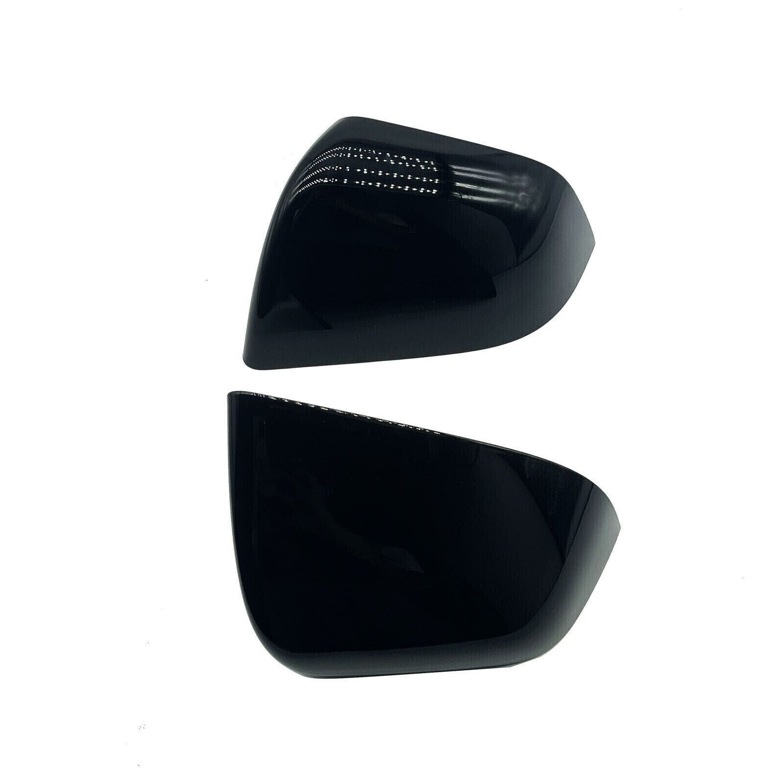 NEW Fit for Tesla for Model Y Pair Black Rear View Side Mirror Cover Cap Skull Cap
