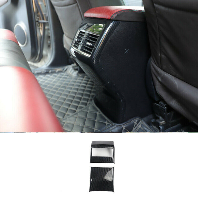 for Lexus NX200T 300H 2015-2021 Carbon Fiber ABS Rear Vent Anti-kick Panel Trim