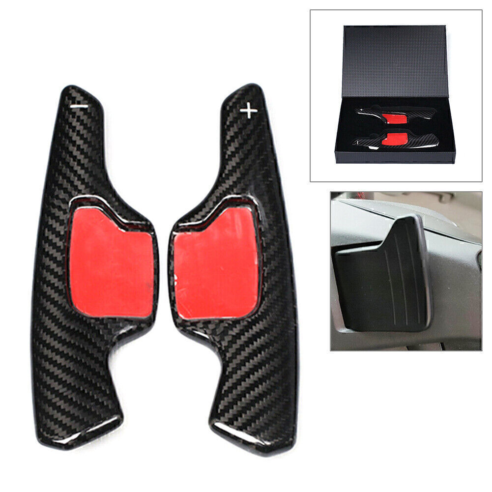 2pcs Schaltwippen Verl?ngerung Kohlefaser f¨¹r for Ford Taurus