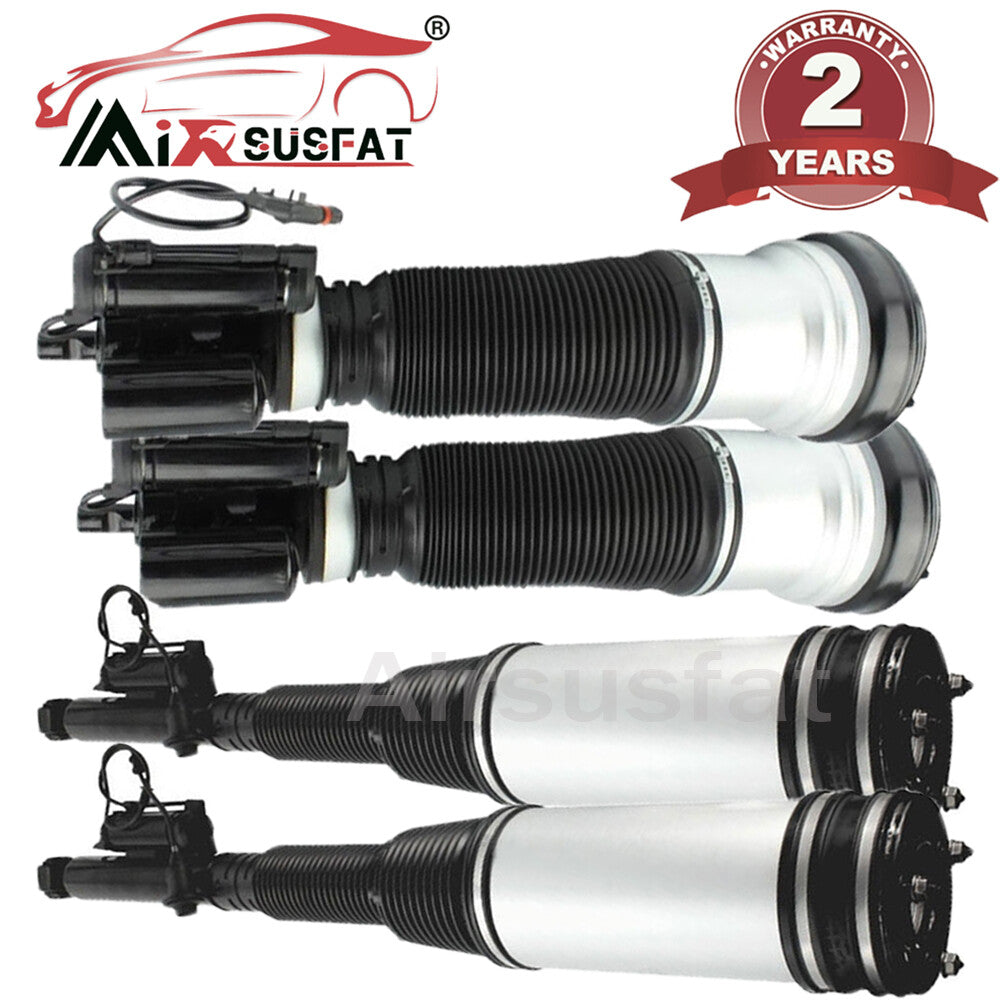 4pc for Mercedes W220 4WD S430 S500 Front Rear Air Suspension Shock Strut 20-06
