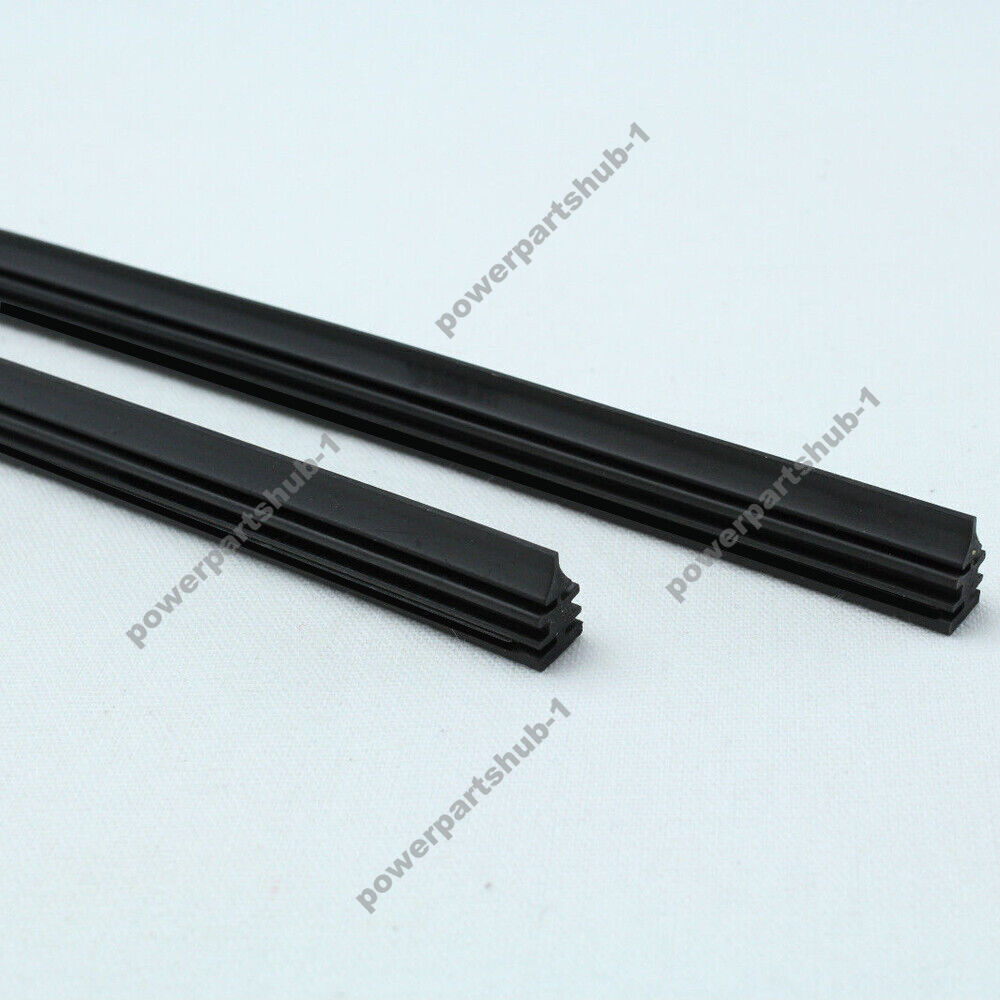 1 x Pair Universal 26 Car Bus Silicone Frameless Windshield Wiper Blade Refills