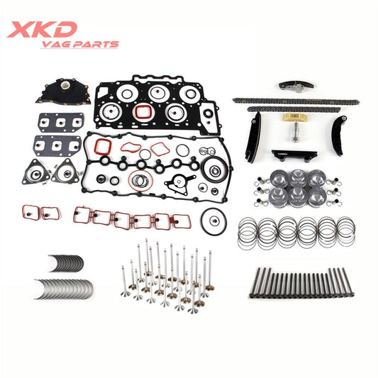 VR6 3.6L engine overhaul and rebuild kit suitable for Volkswagen Touareg and for Audi Q7.