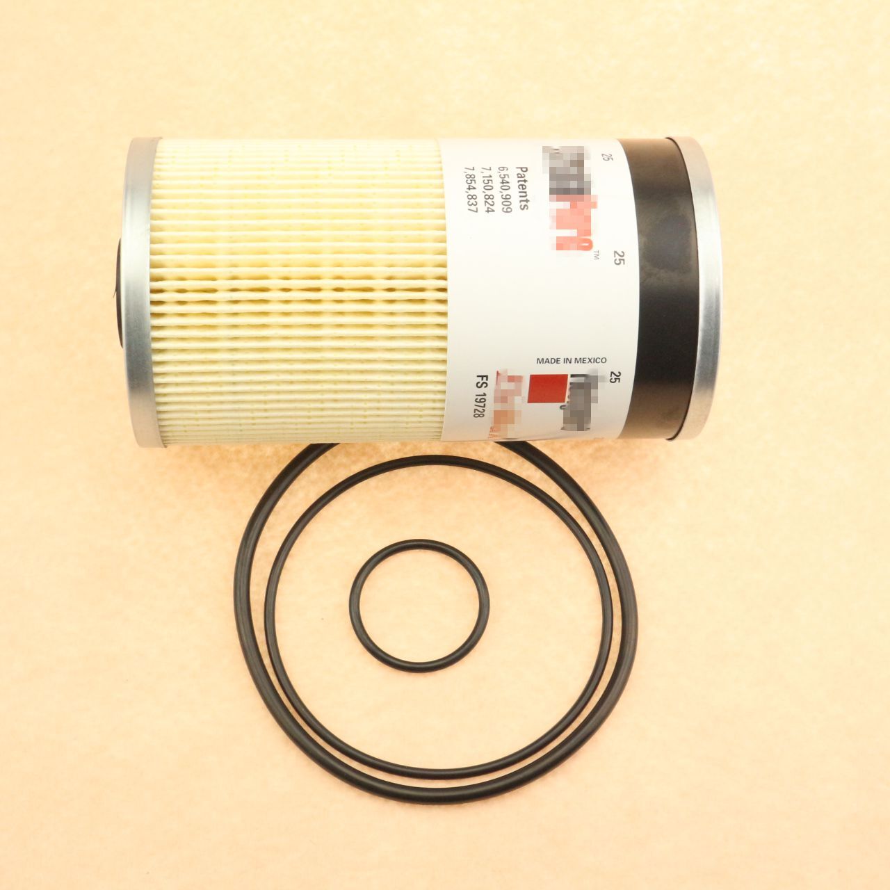 Fit For Fleetguard Fuel Filter Kit Fuel Water Separato FS19728