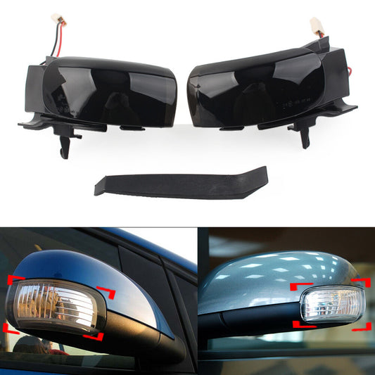 LED Dynamic Turn Signal Light Rearview Mirror Indicator for VW Touran 2003-2009