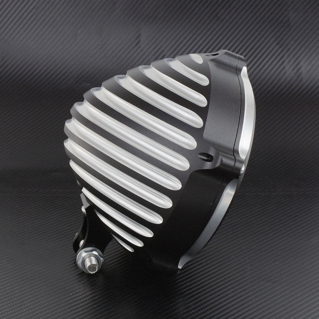 5.75 Headlight Chrome Cover Mount Configuration Motorcycle Fit for Harley